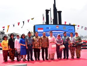 Kapal Selam Indonesia KRI Alugoro 405 siap Menjaga Indonesia