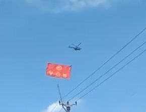 Viral Penegak Hukum Disebut Biarkan Helikopter Keliling Kibarkan Bendera China, Begini Tanggapan TNI AU
