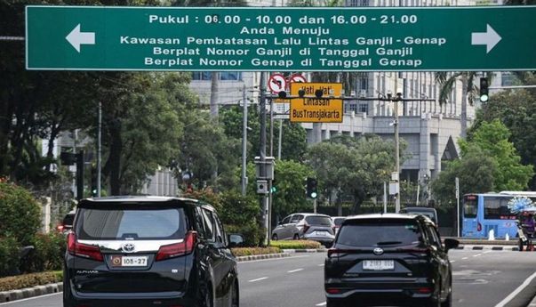Libur Lebaran Usai, Ganjil Genap Jakarta Kembali Berlaku Mulai Hari Ini