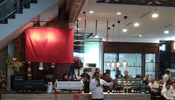 Kopi Ganja Dirilis, Mendag Menghadiri Peresmian Kedai