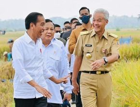 Soal Momen Mesra di Kebumen, Gerindra: Pak Jokowi Nyaman dengan Prabowo dan Ganjar