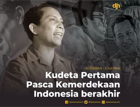 Kudeta Pertama Pasca Kemerdekaan Indonesia berakhir