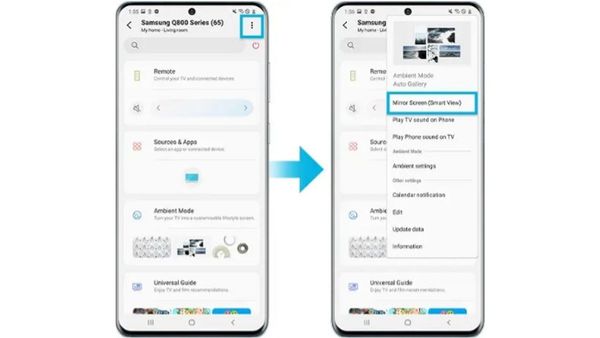 Cara Mudah Screen Mirroring dari Perangkat Samsung ke Layar TV
