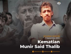 Mengenang Said Munir Thalib, Aktivis HAM yang Tewas Diracun di Udara