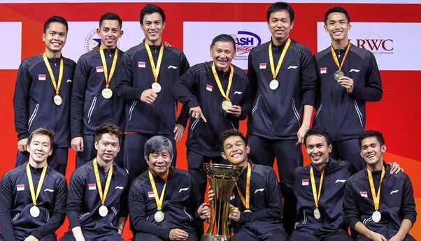 Mantap! Indonesia Torehkan Hat-Trick dalam Kejuaraan Bulutangkis Beregu Asia