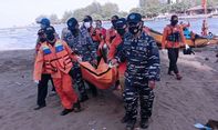 Berita Jateng: Berhasil! 5 Hari Pencarian, Tim SAR Temukan Mahasiswi Tenggelam di  Pantai Logending Kebumen
