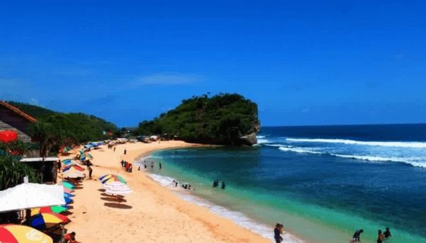 Berita Jogja: Gunungkidul Disesaki Wisatawan yang Tak Gunakan Masker