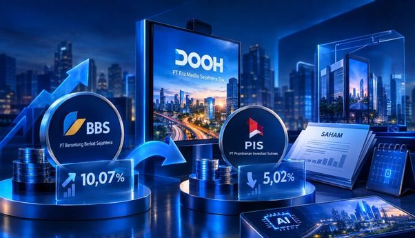 Prambanan Investasi Lepas Saham DOOH Rp179,85 Miliar, Investor Kuasai 10,07%