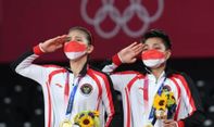 Kemenangan Greysia/Apriyani yang Sabet Emas Bikin Nagita Slavina Menangis Terharu