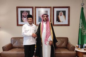 Menag Nasaruddin Umar Kunjungi Kedubes Arab Saudi, Bahas Haji 2025