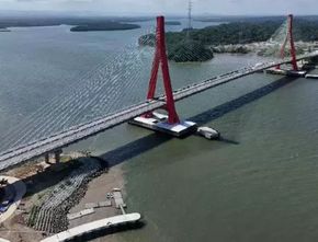 Jembatan Pulau Balang Sudah Diresmikan Jokowi, tapi Baru Bisa Digunakan Masyarakat pada Desember