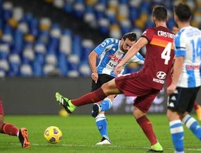 Bantai Serigala Ibu Kota, Napoli Menang Telak 4-0 atas AS Roma