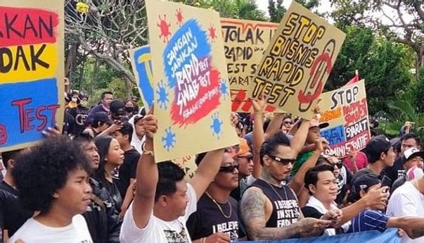 Demo Tolak Rapid Test Viral, Jerinx SID Merasa Tak Langgar Hukum