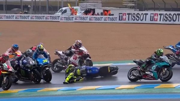 Panas! Masalah Teknis Ini Membuat Rossi Jatuh di MotoGP Prancis