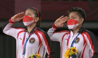 Raih Medali Emas, Greysia Polii/Apriyani Rahayu Cetak 3 Rekor Dalam Sejarah Olimpiade