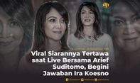 Viral Siarannya Tertawa saat Live Bersama Arief Suditomo, Begini Jawaban Ira Koesno