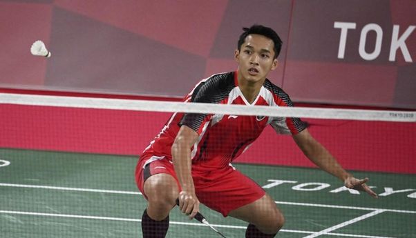 Jonatan Christie Tumbang di Babak 16 Besar Olimpiade Tokyo 2020, Tersisa Tiga Wakil untuk Indonesia