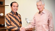 Bertemu dengan PM Lee, Jokowi Sepakati Kerjasama Pertahanan dan Ekstradisi Buronan Indonesia-Singapura