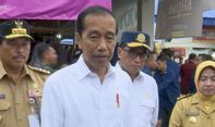 Tinjau Pasar Tradisional, Jokowi Sebut Harga Cabai dan Beras Sudah Stabil