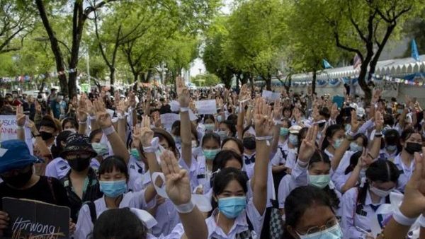 7.000 Siswa Thailand Kompak Bolos Sekolah, Saking Muaknya dan Ingin Protes Sistem Belajar Online