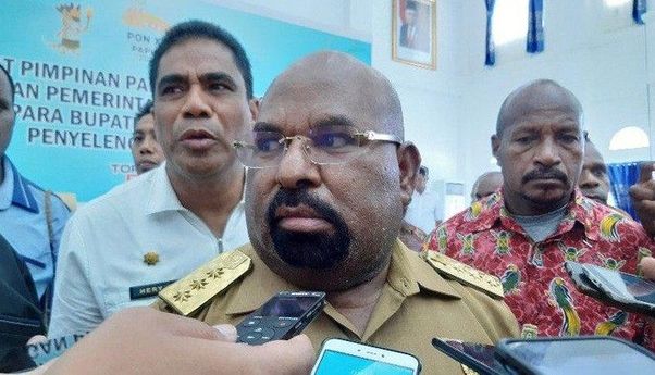 Lukas Enembe Murka Usai Heboh Rp12 T APBD Papua Mengendap Dibongkar Sri Mulyani